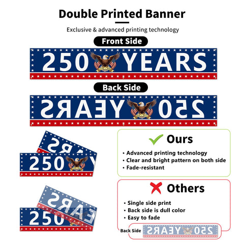 Probsin banner featuring an eagle design with a bright print