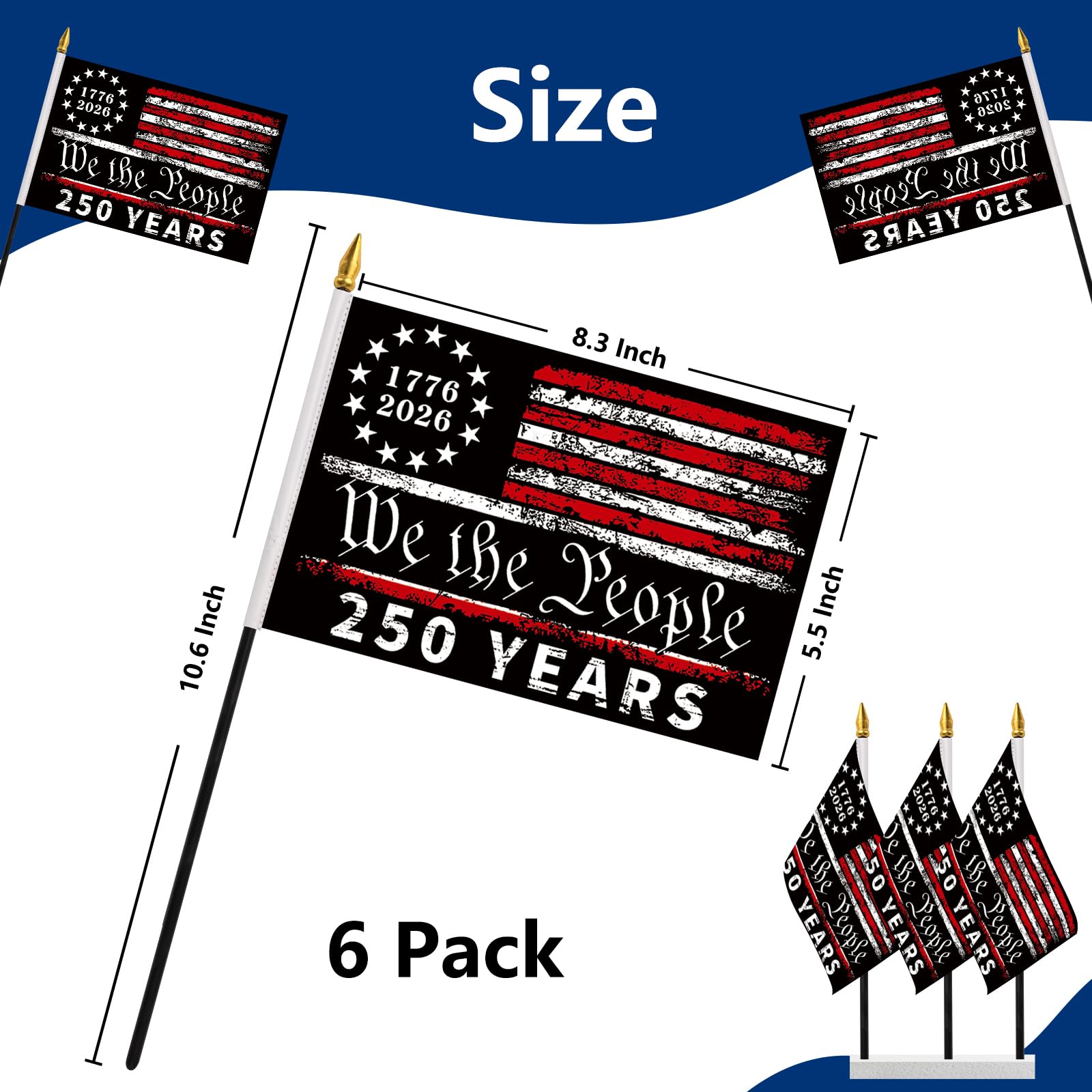 Probsin flag demonstrates double-sided printing with vivid colors on both sides