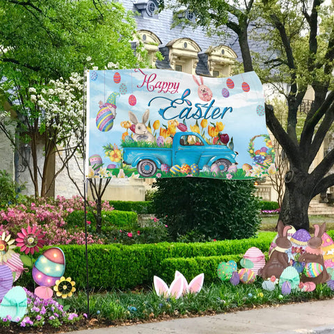 Probsin Easter flag friendly design welcomes family and friends at gatherings