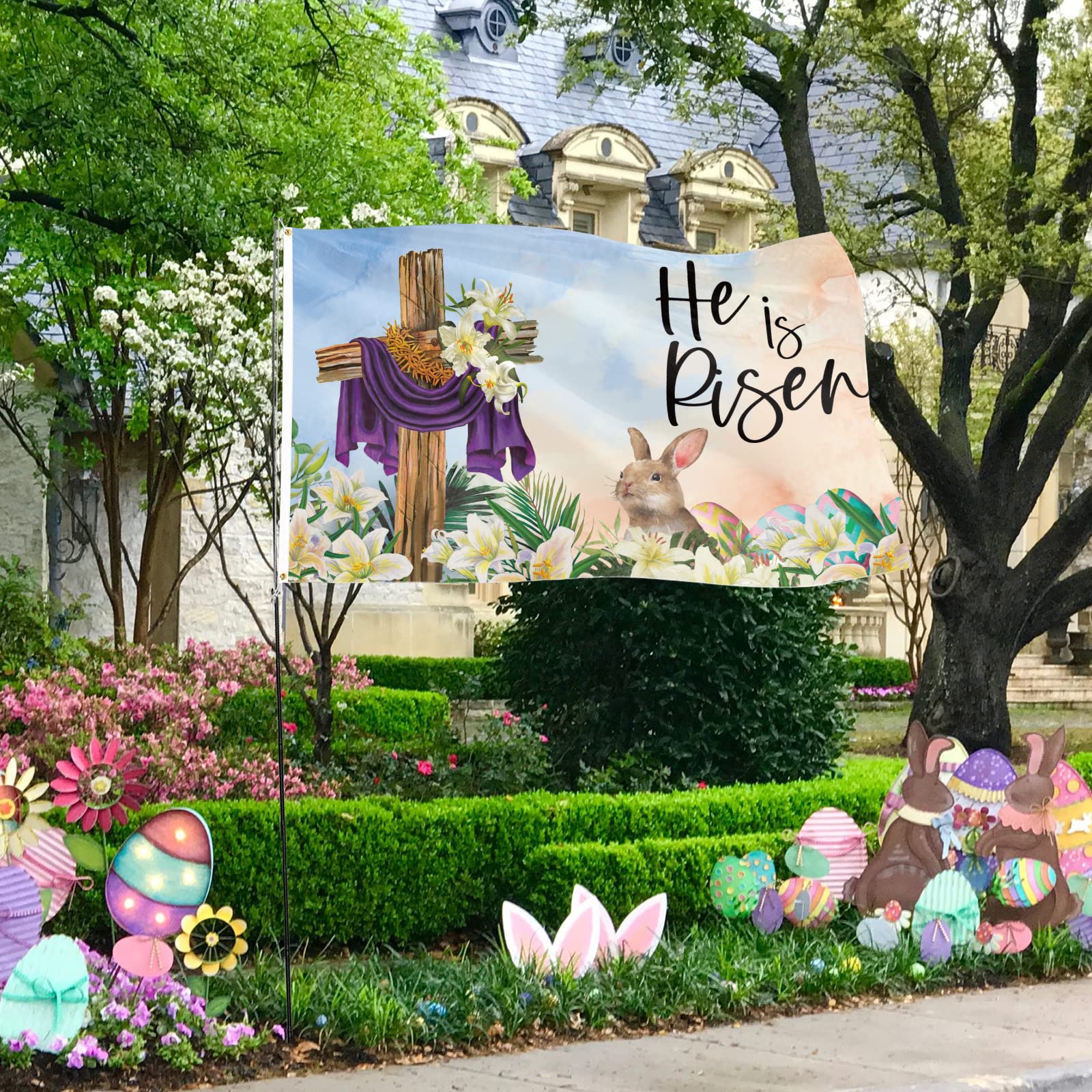 Probsin Easter banner suitable for indoor or outdoor decor