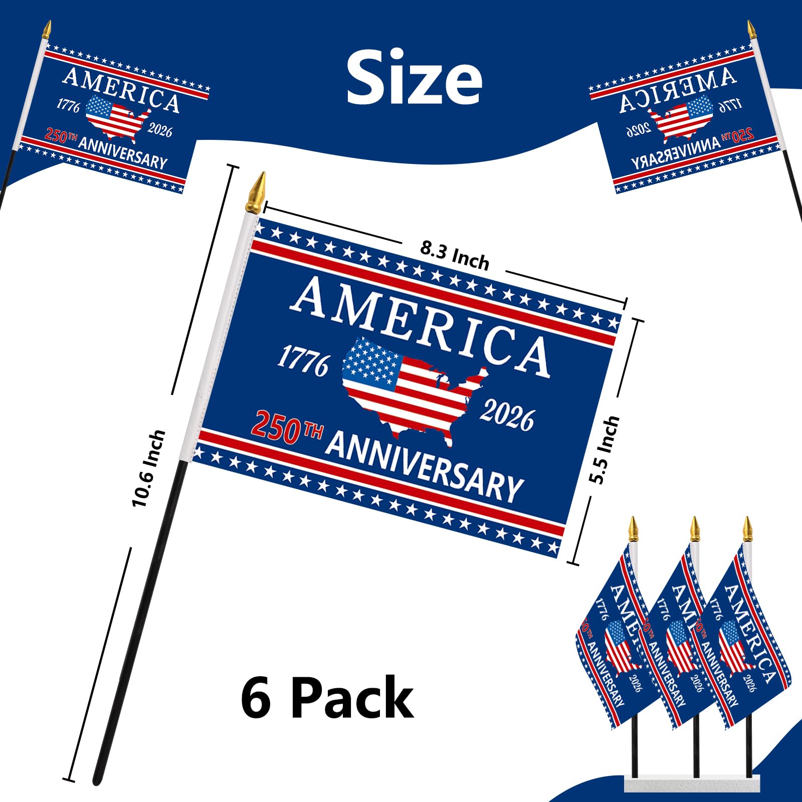 Probsin flags decorate home, room, or backdrop with bold design.