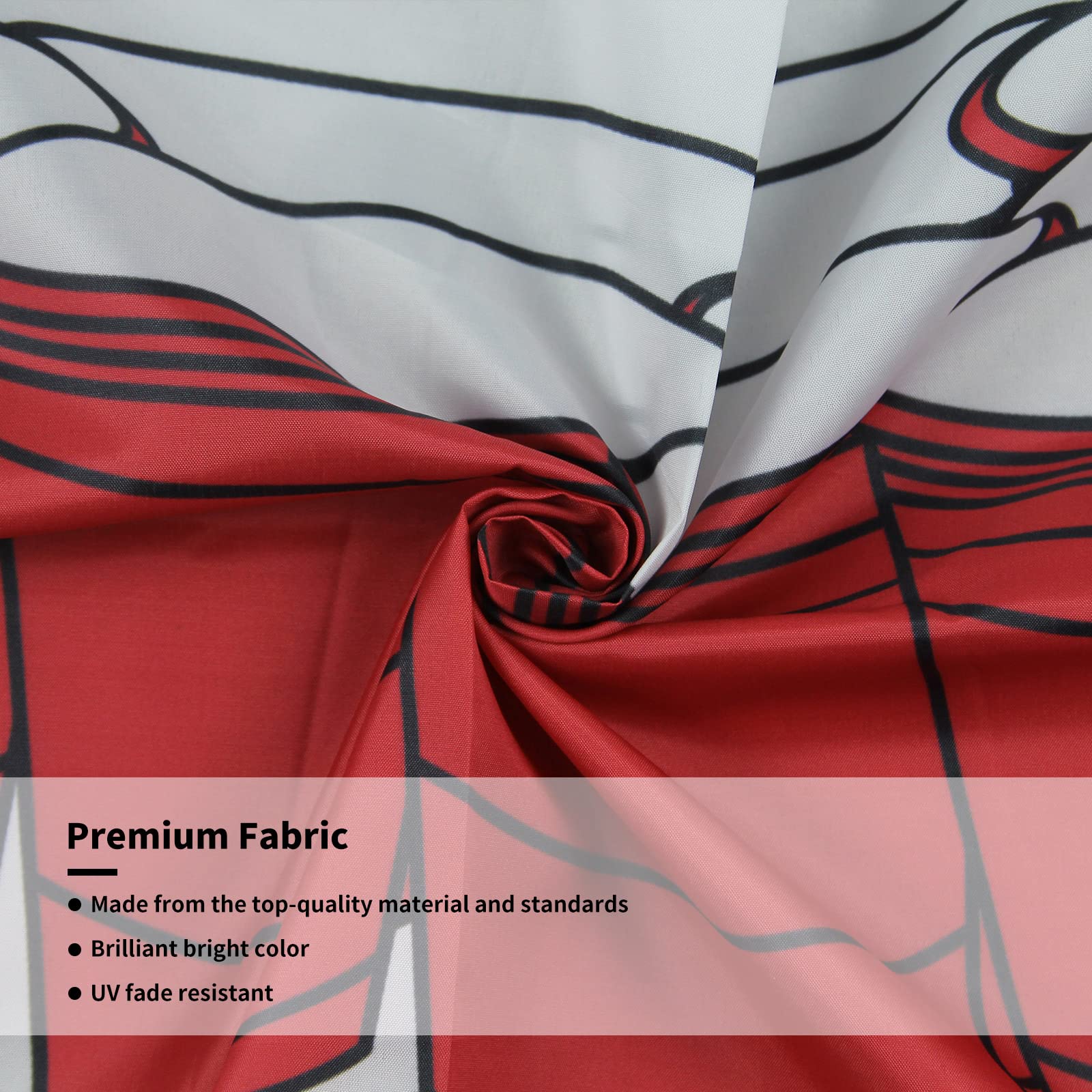 Probsin flag's colorful design adds vibrant energy to any space.
