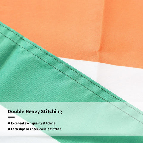 Probsin waterproof polyester flag withstands weather for long-lasting use.