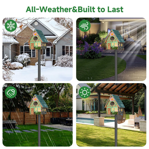 PROERR all-weather stand suits backyards, balconies, and light forests.