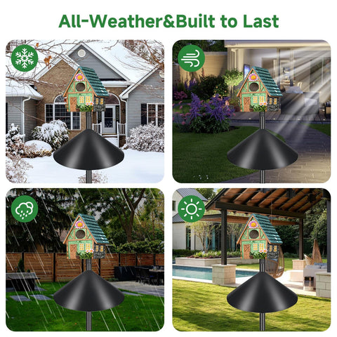 PROERR All weather outdoor stand ideal for backyards balconies and forests