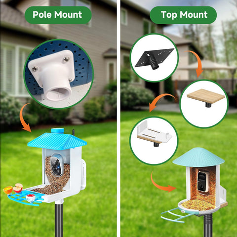 PROERR Easy-assembly pole for quick outdoor setup.
