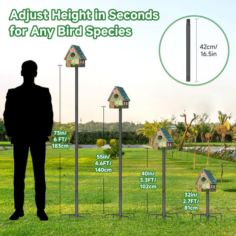 PROERR Universal Adapter Kit ensures wobble-free mounting for most feeders.