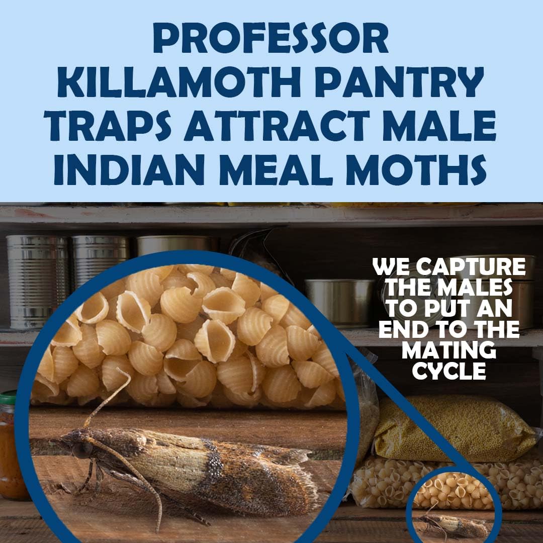 Professor Killamoth pantry-area use helps protect food without chemicals.