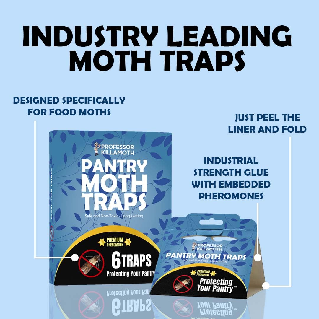 Professor Killamoth sealed-foil-pouch traps arrive ready to deploy.