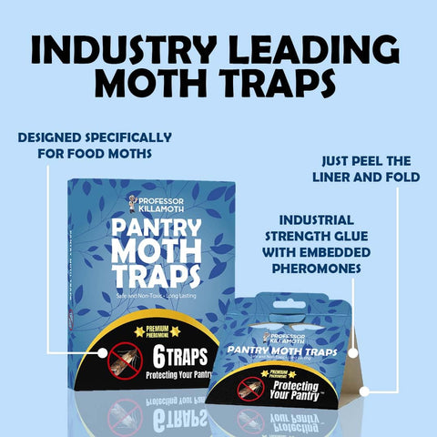 Professor Killamoth sealed-foil-pouch traps arrive ready to deploy.