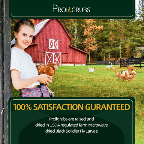 PROILGRUBS 10 pounds bag sealed for fresh, long-lasting storage.
