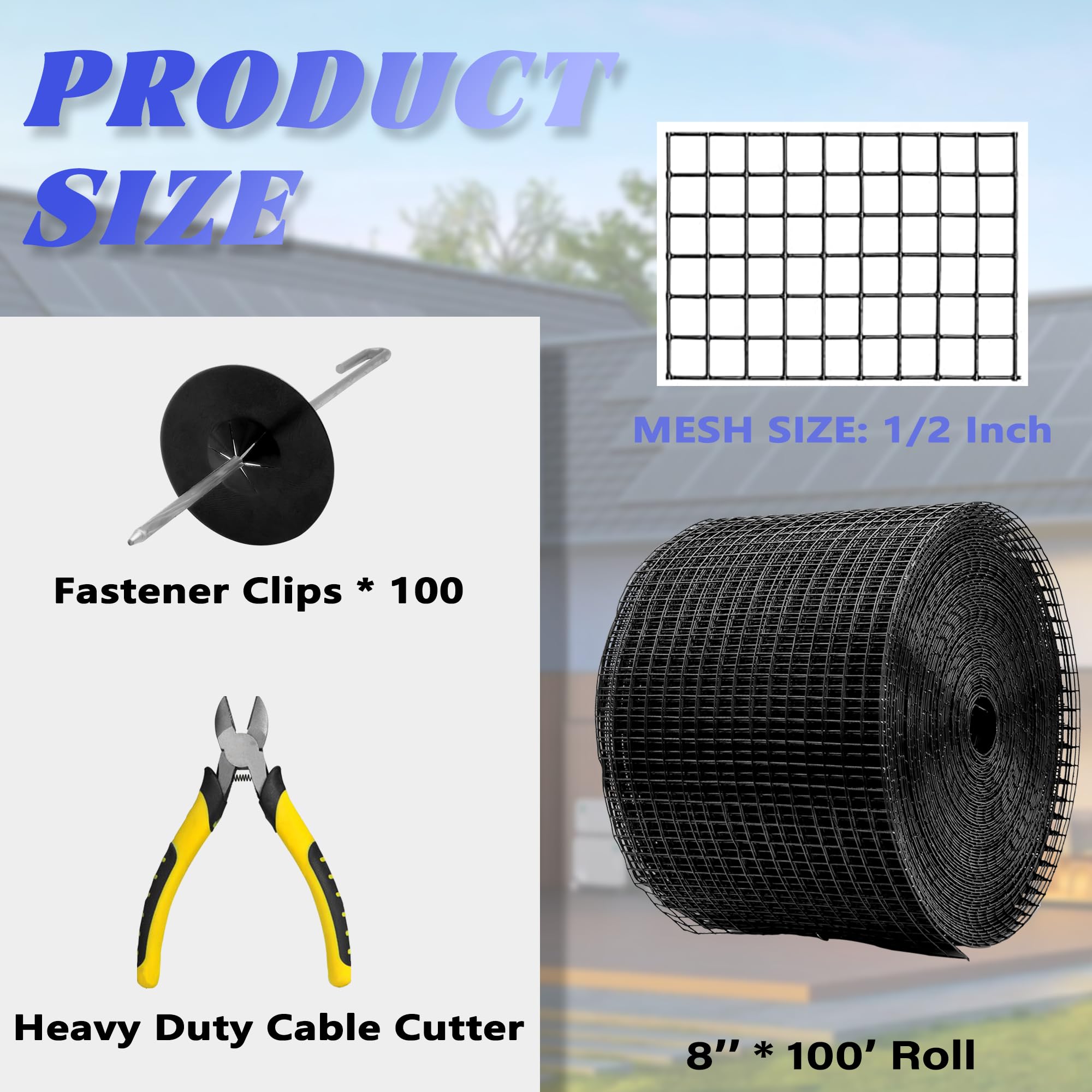 PROLEE heavy-duty cable cutter enables clean cuts for precise fitting.