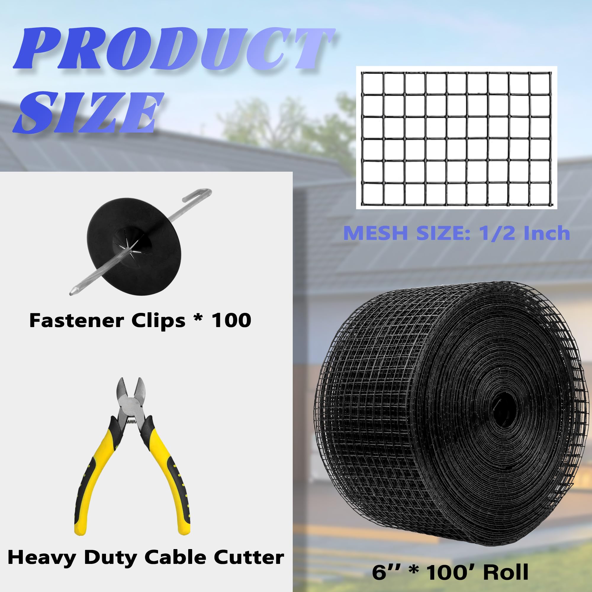 PROLEE heavy-duty cable cutter makes clean, precise cuts.