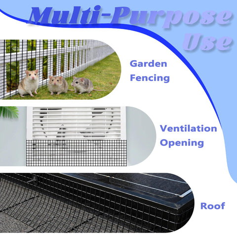 PROLEE 100 ft roll provides ample perimeter coverage.