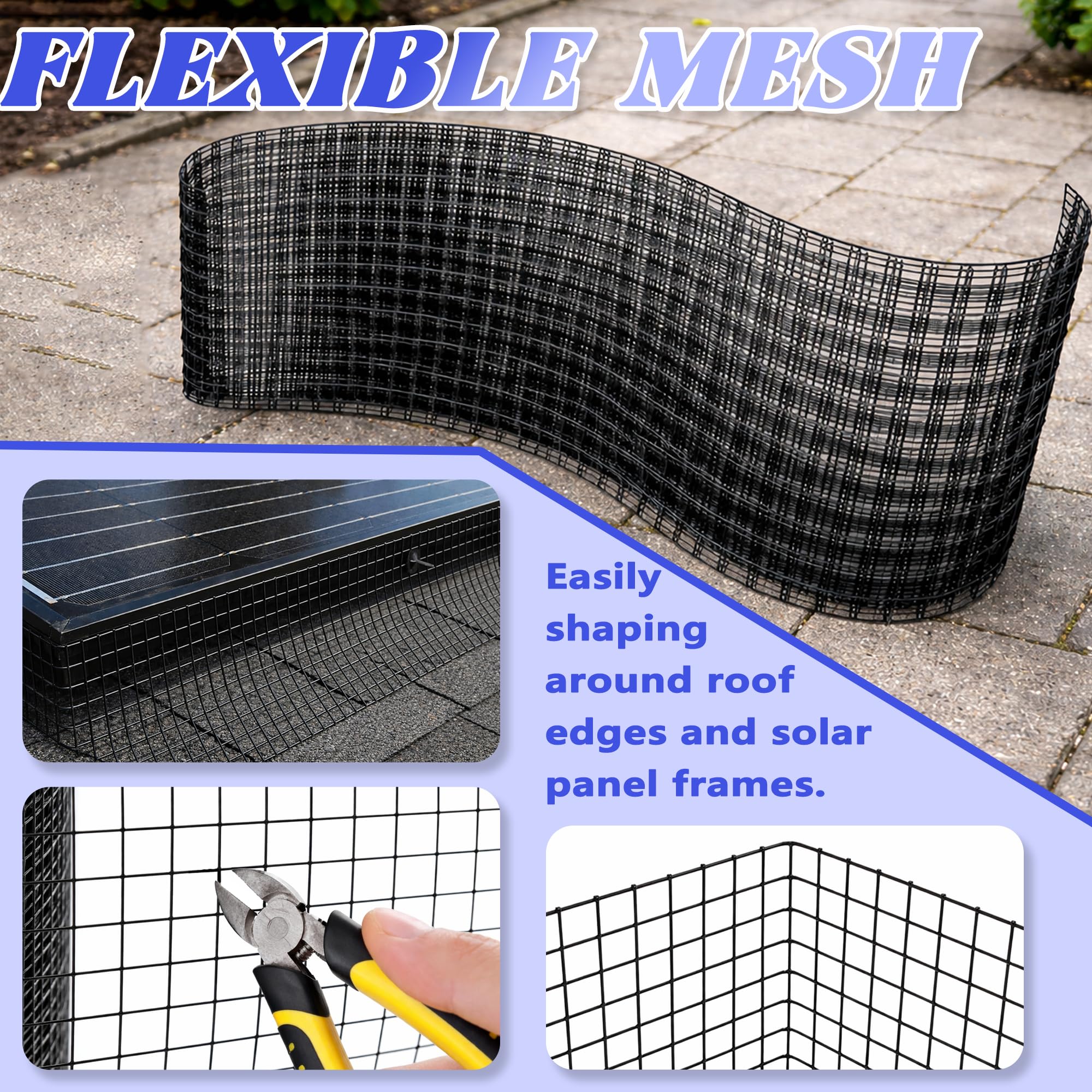 PROLEE perimeter mesh coverage provides ample airflow while guarding edges.