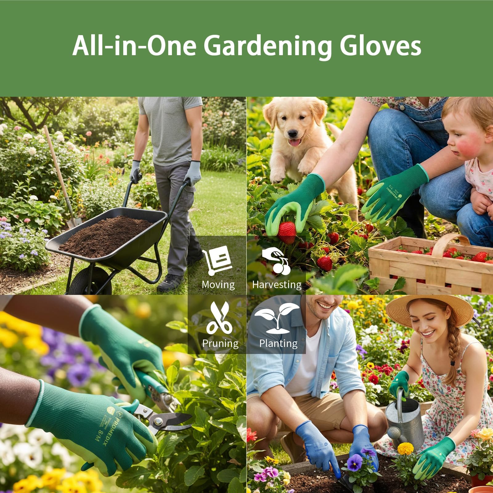 PROMEDIX P gloves with foamed nitrile coating offer durable, long-lasting protection.