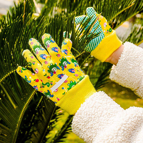 PROMEDIX P Kids Garden Gloves two-pack for convenience and value.