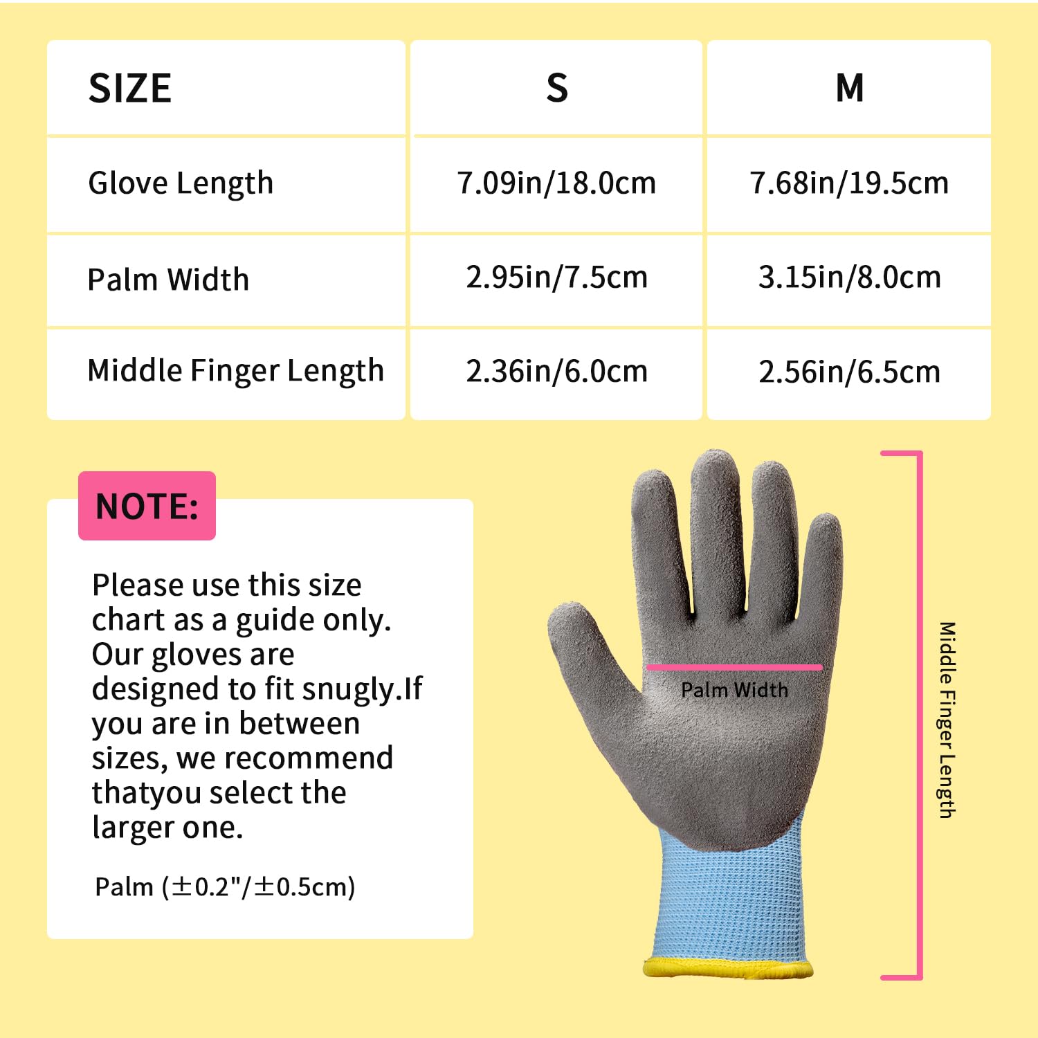 PROMEDIX P kids gloves help keep hands clean during gardening or chores.