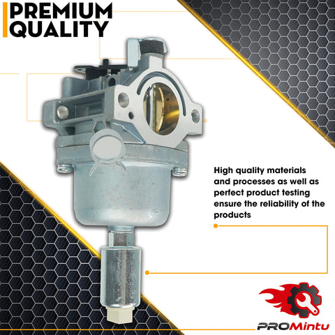 ProMintu carburetor top view highlights clean mounting interface for simple installation.