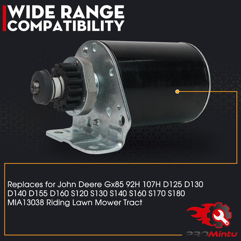 Promintu starter motor for D160 demonstrates consistent ignition under varied conditions