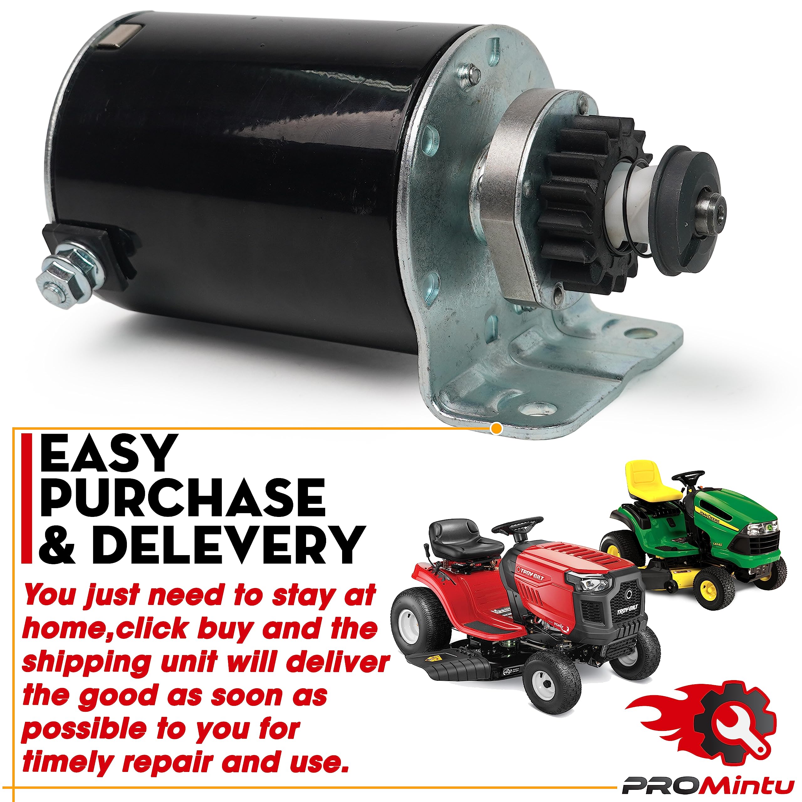 Promintu starter motor for S140-S160 promises quick engagement for efficient mowing
