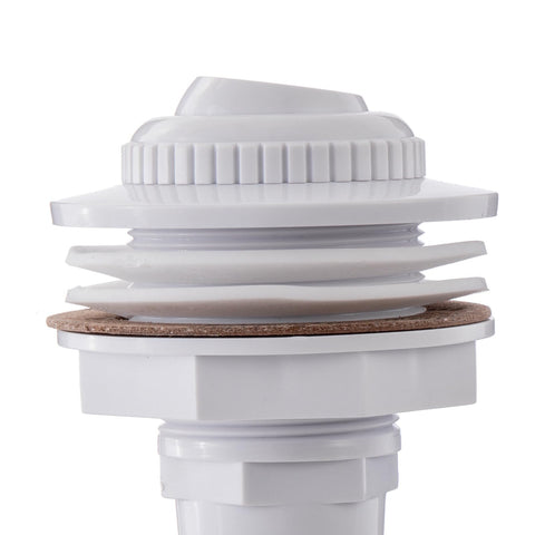 Promotus eyeball assembly enabling directional water flow in wall skimmers.