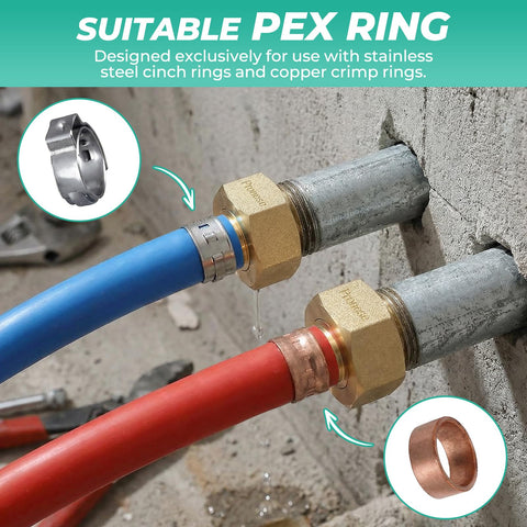 Pronese adapter withstands up to 200 PSI, ideal for car washing and irrigation.