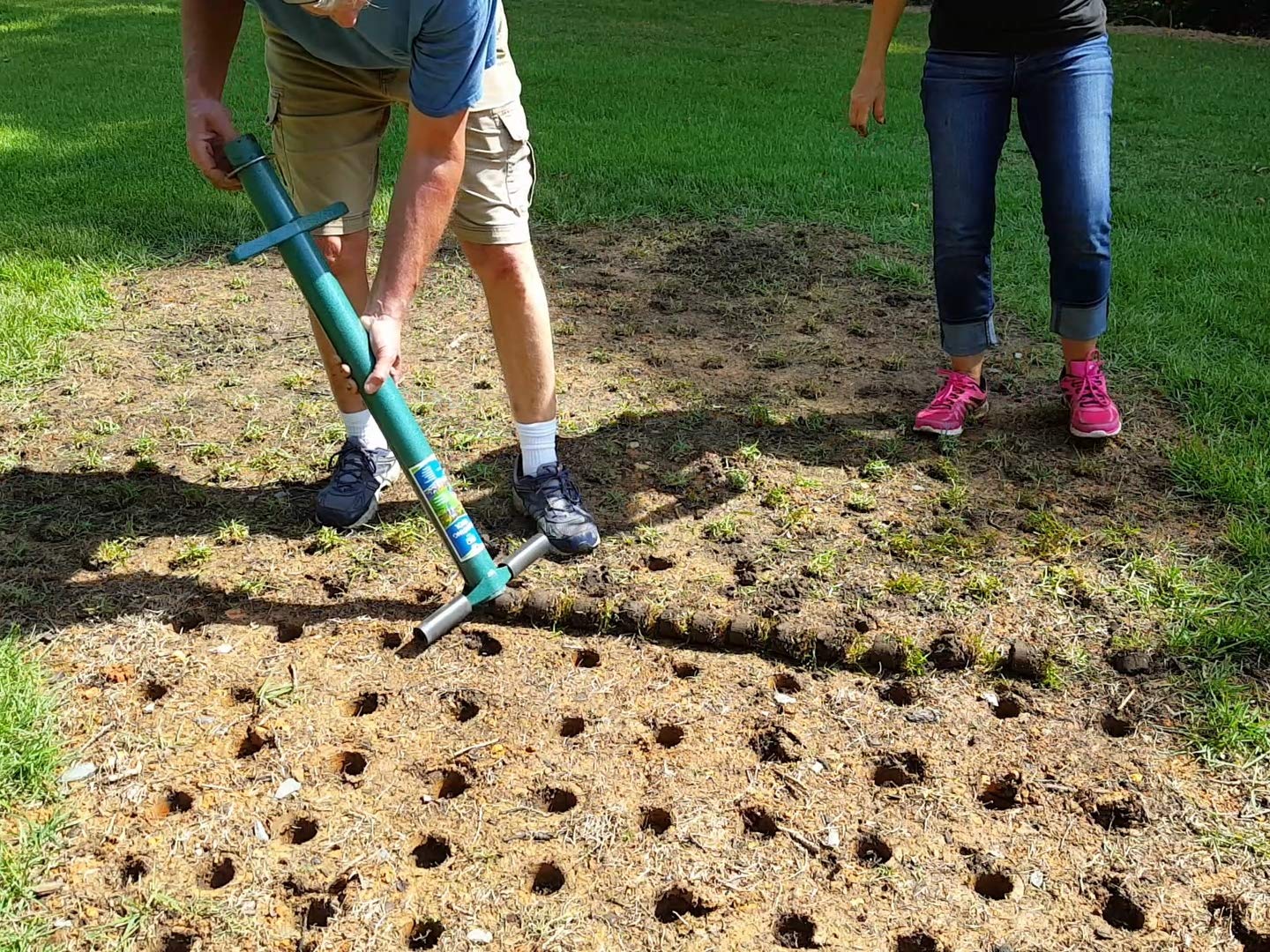 ProPlugger 5-in-1 depth ring for 2-inch planting depth.