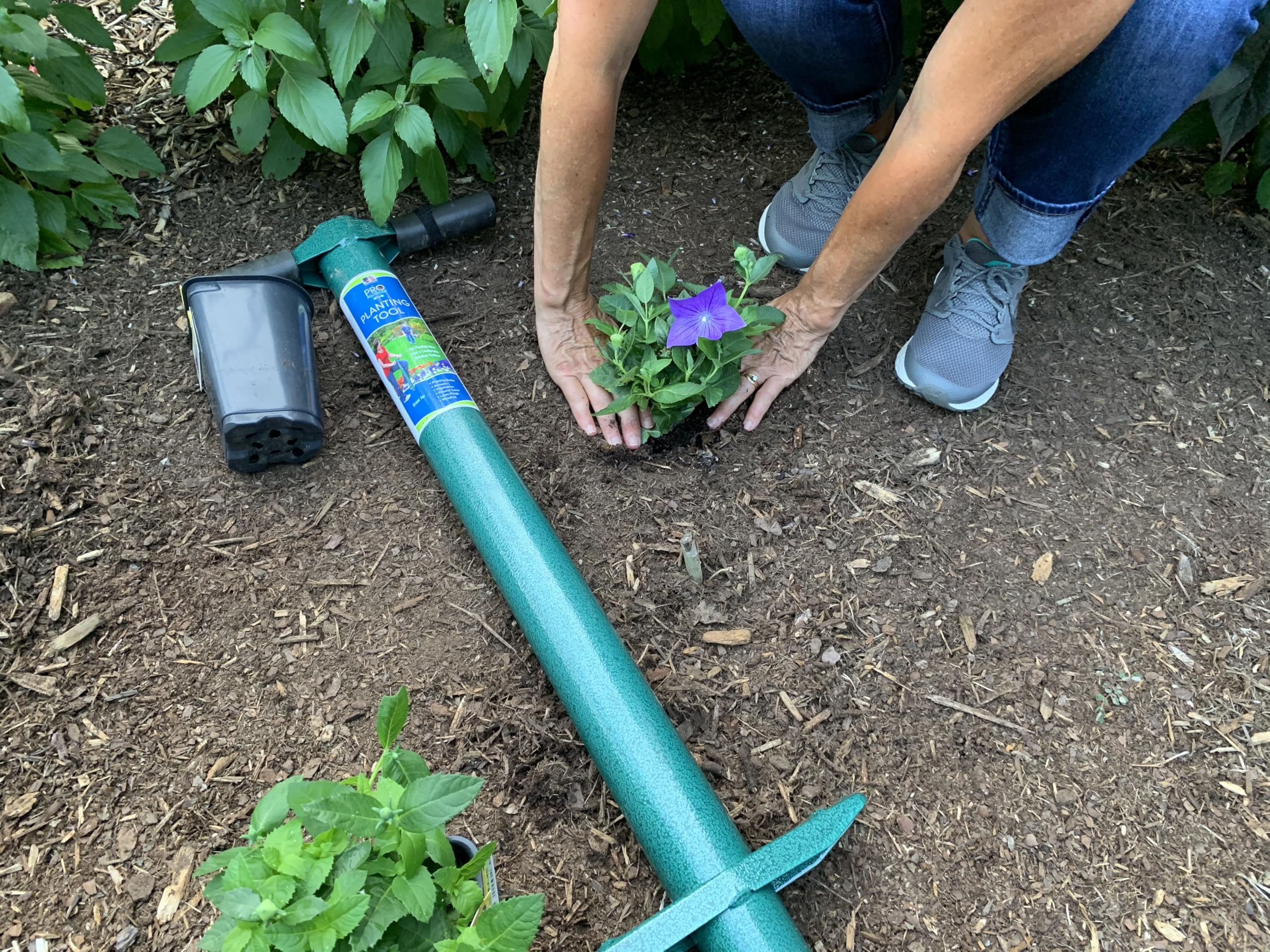 ProPlugger 5-in-1 depth ring for 4-inch planting depth.
