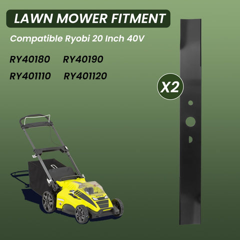 Prosentuo AC04020 blades for 20-inch Ryobi deck compatibility
