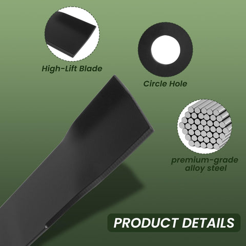 Prosentuo AC04020 blades with a corrosion-resistant powder-coated finish