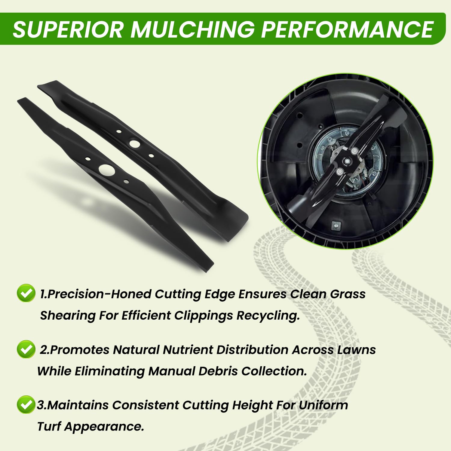 Prosentuo blade protective coating helps prevent rust during storage.