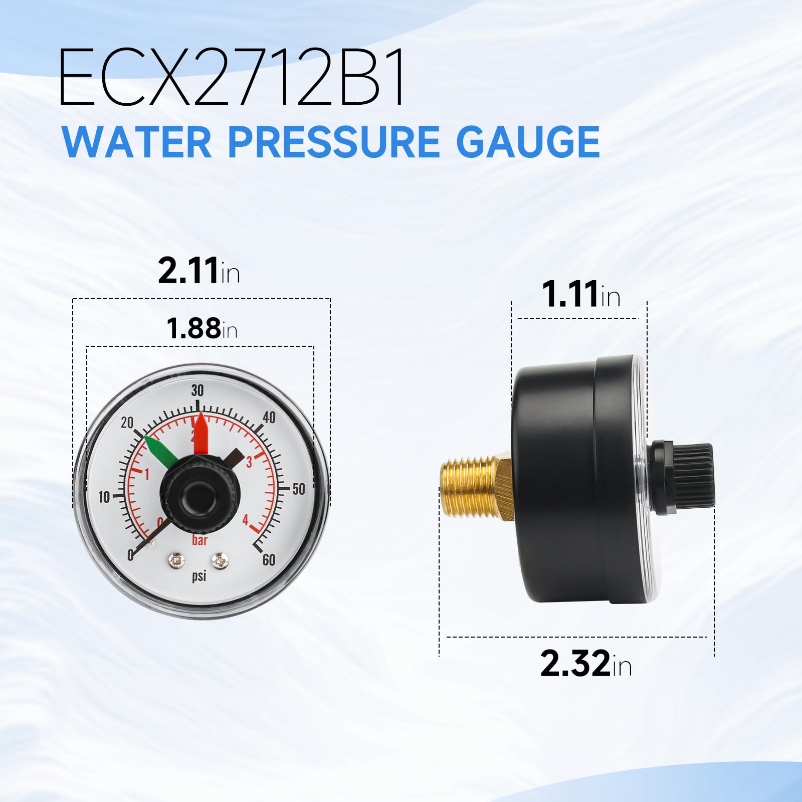 PROSOCOOL ECX2712B1 bezel assist quick pressure checks and maintenance