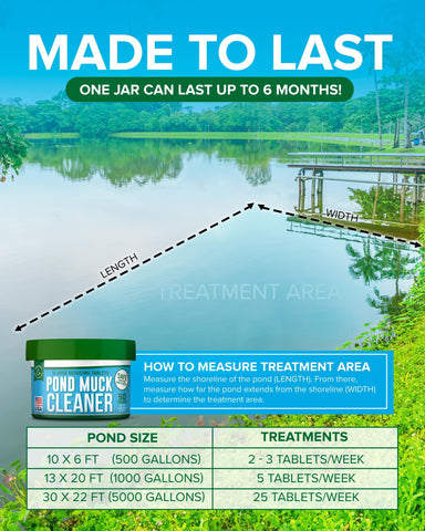 ProSpring Labs Pond Clarity improves recreational pond water quality.