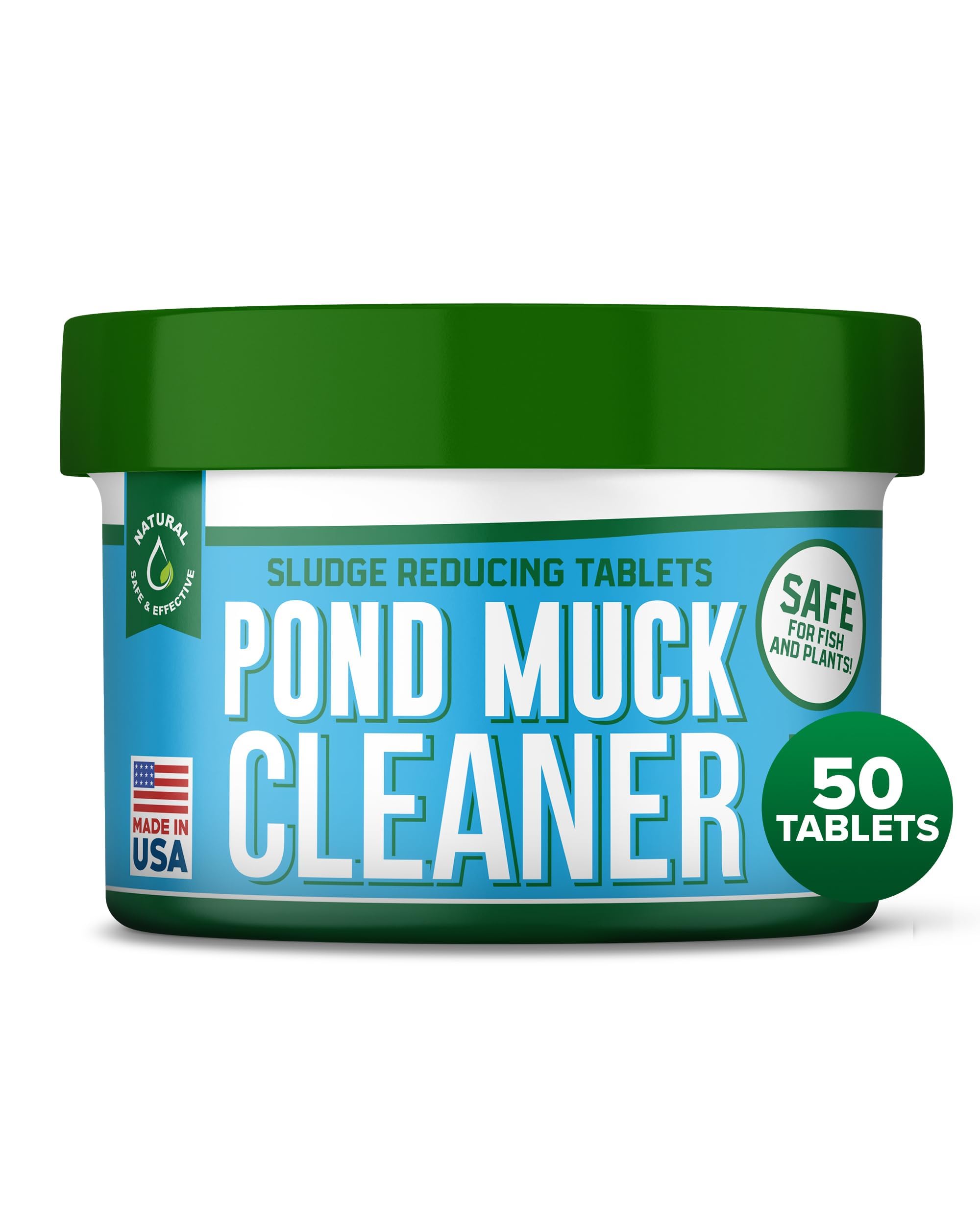 ProSpring Labs Pond Clarity Solution tablets pack for easy dosing and cleaner pond water.