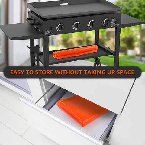 Protebox 28-inch griddle mat fits Blackstone perfectly for reliable protection.