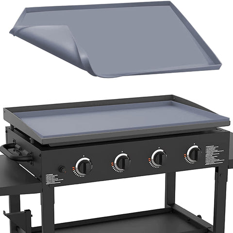Protebox 36-inch silicone griddle mat fits Blackstone precisely and protects the surface.