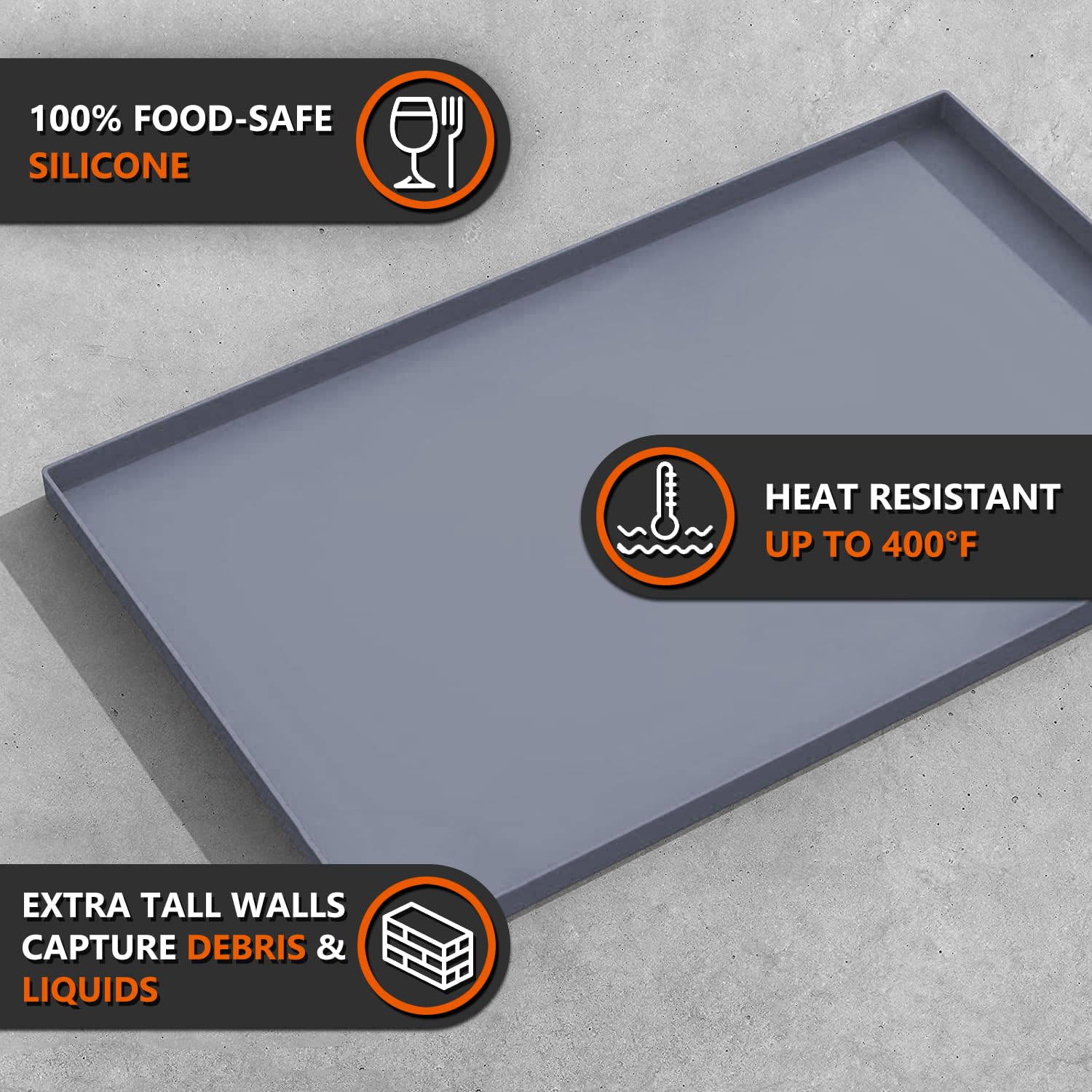 Folding storage design makes it easy to store away.