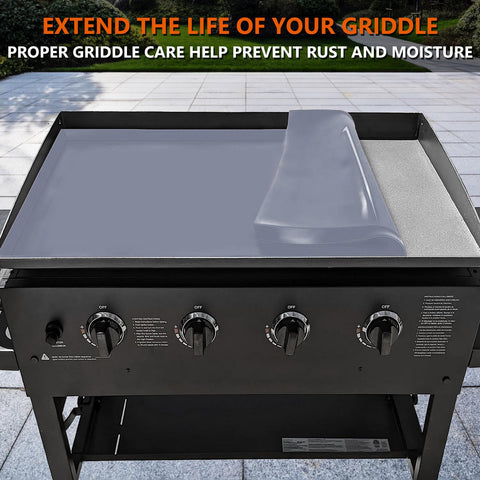 Heavy-duty silicone ensures safe, reusable protection for your Blackstone.