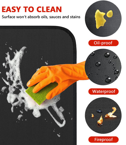 Protebox oil-proof-grill-mat minimizes stains on patios and lawns