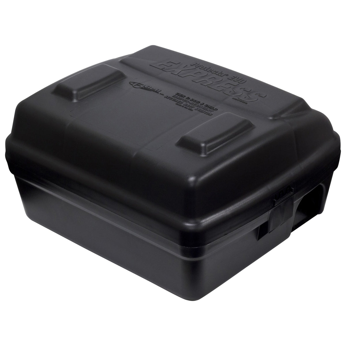 ProTecta Protecta EVO Express bait station with tamper-resistant housing for outdoor pest control