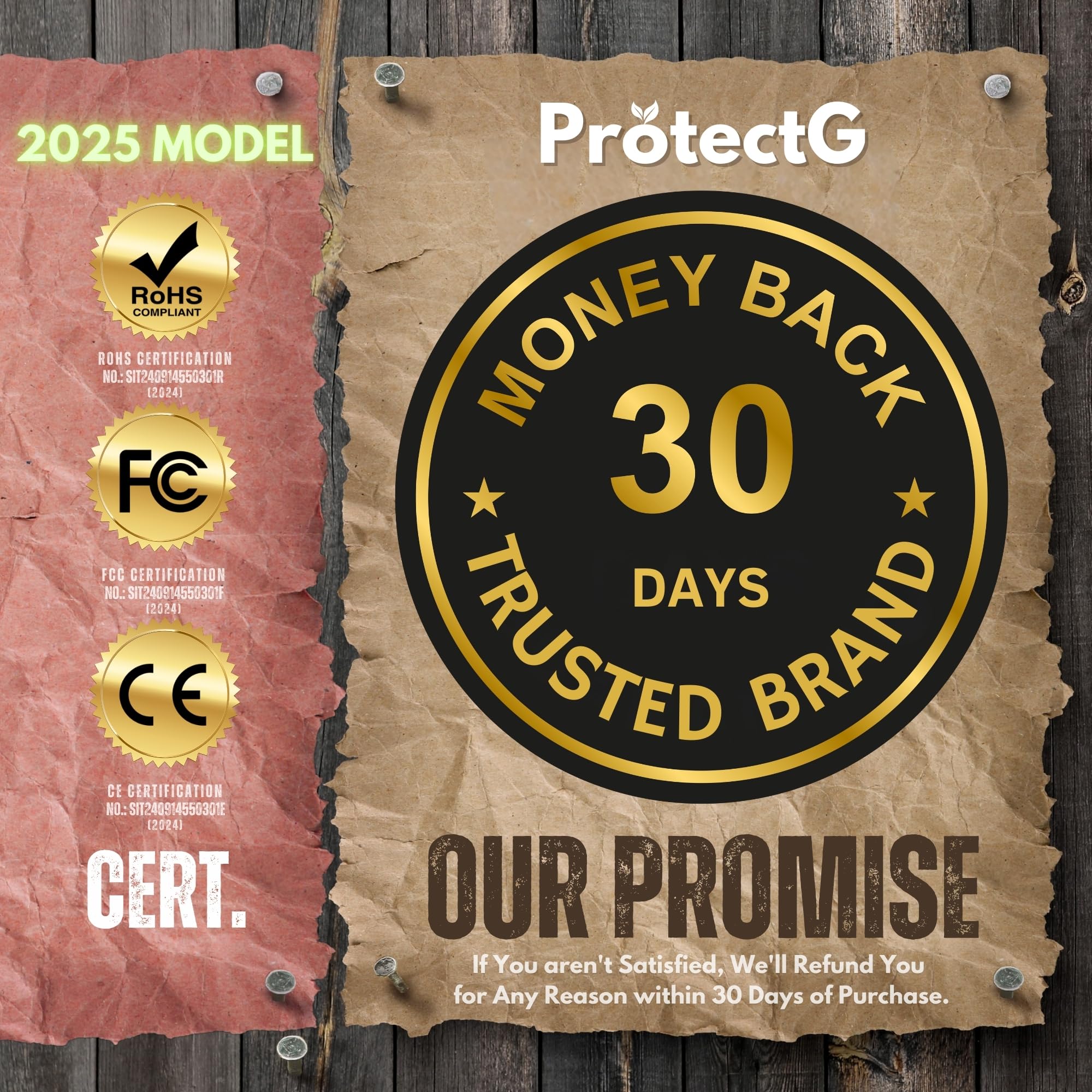 ProtectG four-pack offers flexible coverage for multiple outdoor areas.