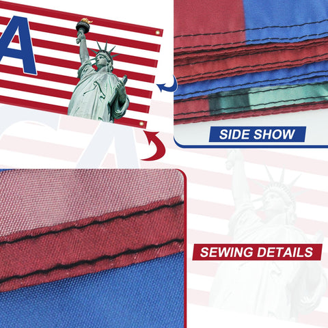 Prothens banner-with-grommets-4-grommets-116in easy hanging for events.