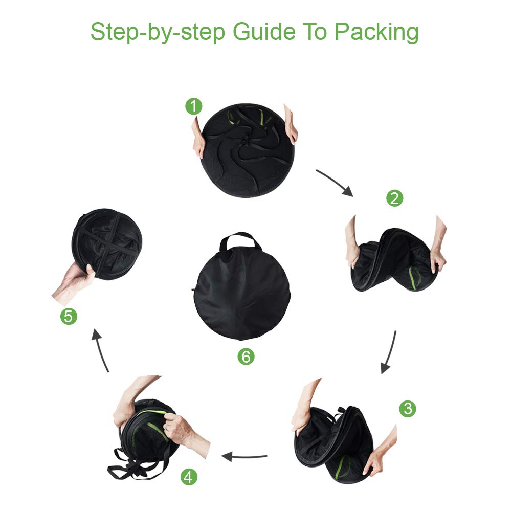 PROTITOUS drying rack with hook shows easy loading and unloading during harvest.