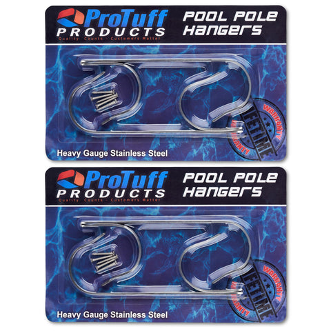 ProTuff Pool Pole Hanger supports heavy-duty poles and accessories
