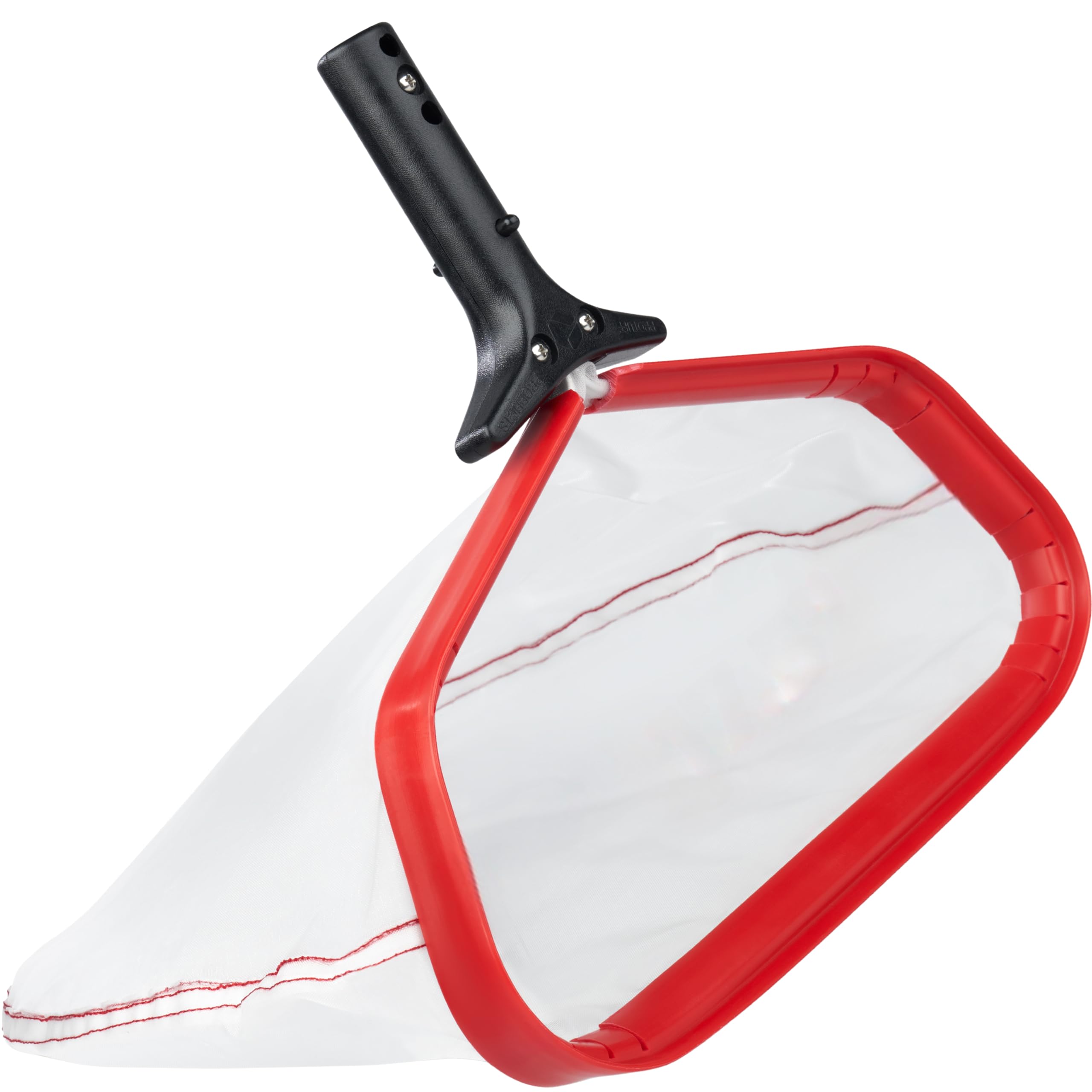 ProTuff 17in silt net skimmer front view with durable aluminum frame for tough debris.