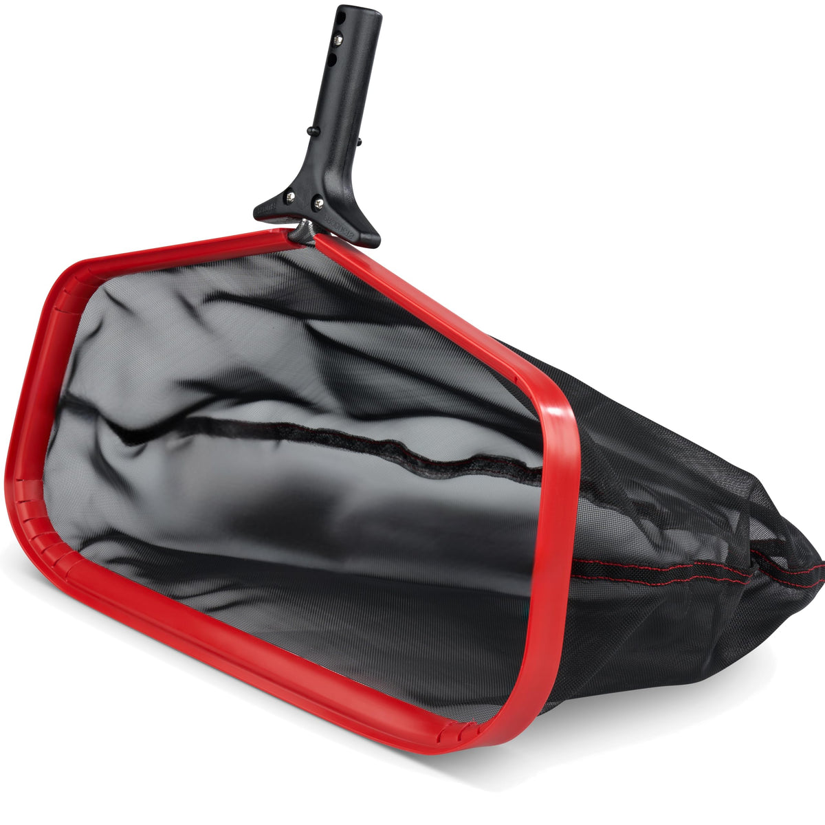 ProTuff 23-inch fine pool net with reinforced frame captures leaves quickly