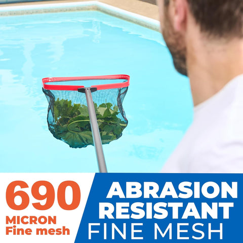ProTuff tear-resistant mesh cleans deep water and tight corners