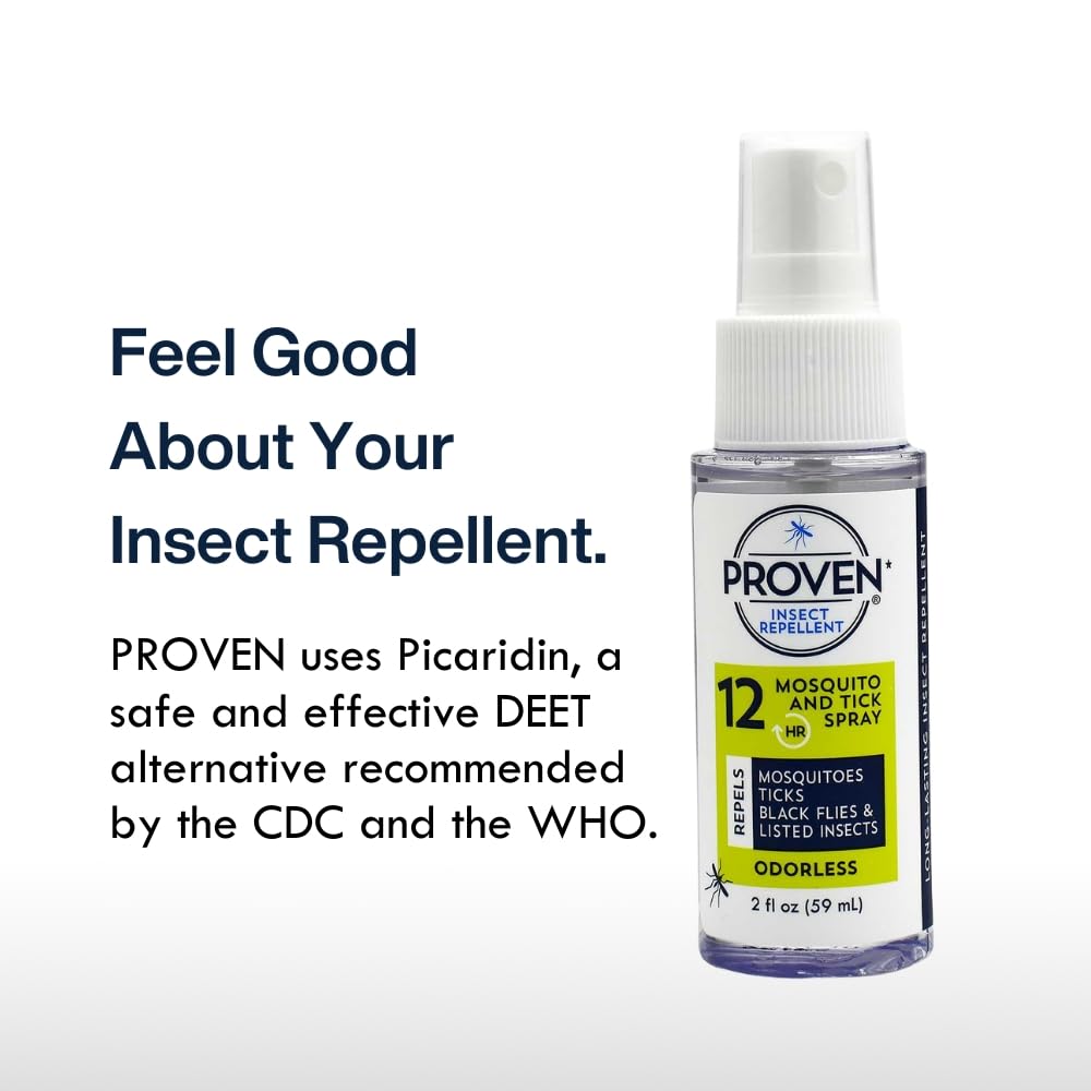 Proven Insect Repellent Spray being applied on skin for quick, effective bite defense.