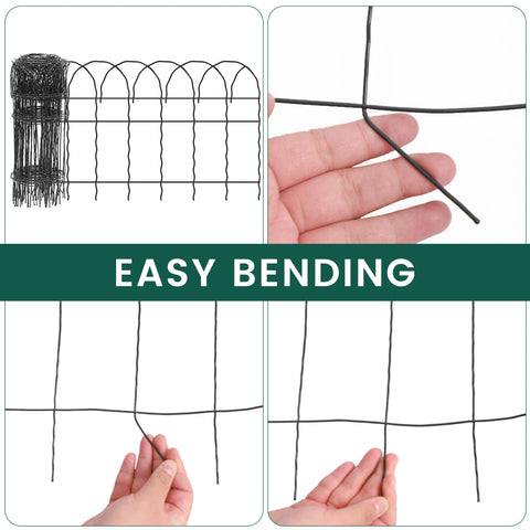 PROWORX fence border adapts to gardens, pathways, and beds.